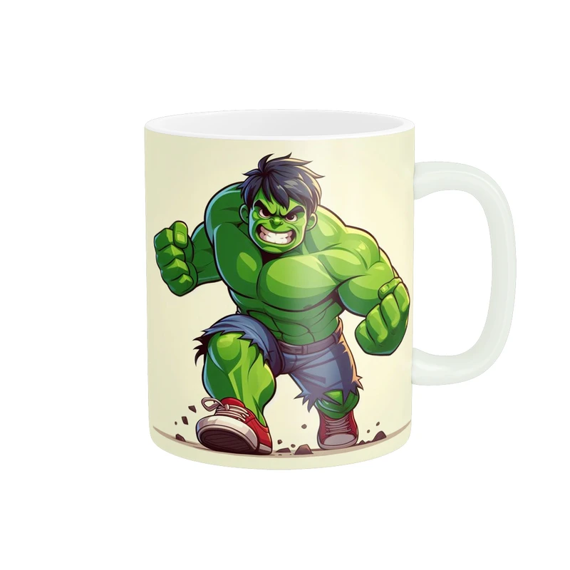 ماگ پادآفرین مدل کارتونی طرح هالک کد p3998