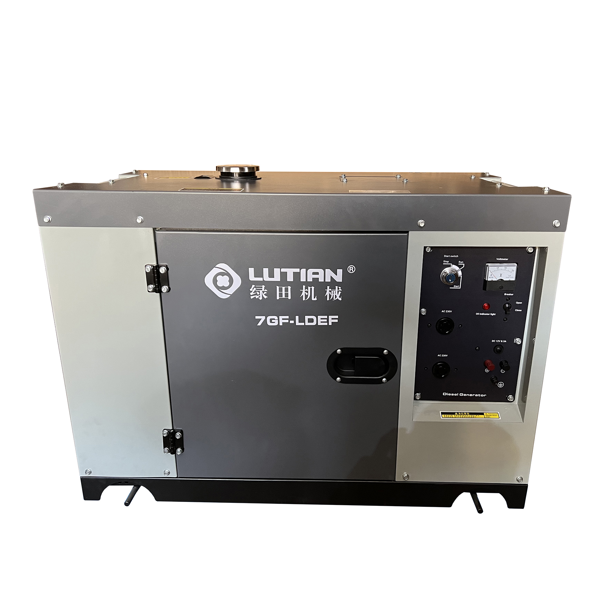 موتور برق دیزلی 9 اسب بخار لوتیان مدل 7GF-LDEF-1P