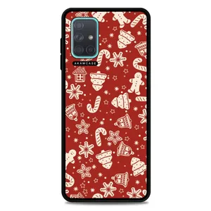 AKAM AMC-WSGA71-CHRISTMAS-5 Cover For Samsung Galaxy A71