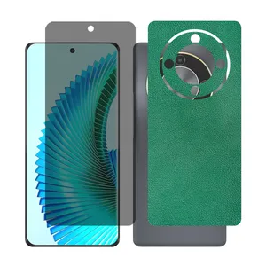 Glass together model privacy screen protector suitable for Honor X9b mobile phone with back cover sticker
