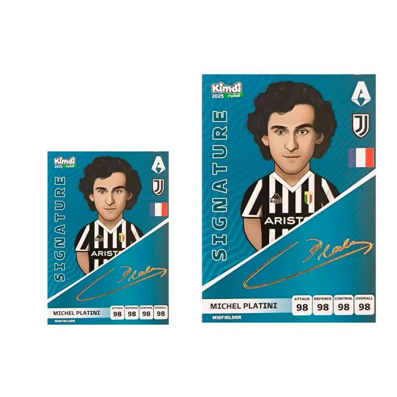 اسباب بازی زینتی کیمدی مدل امضا میشل پلاتینی به همراه برچسب