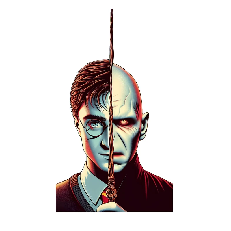استیکر لپ تاپ و موبایل مدل سریال طرح فیلم هری پاتر Harry Potter کد 3981