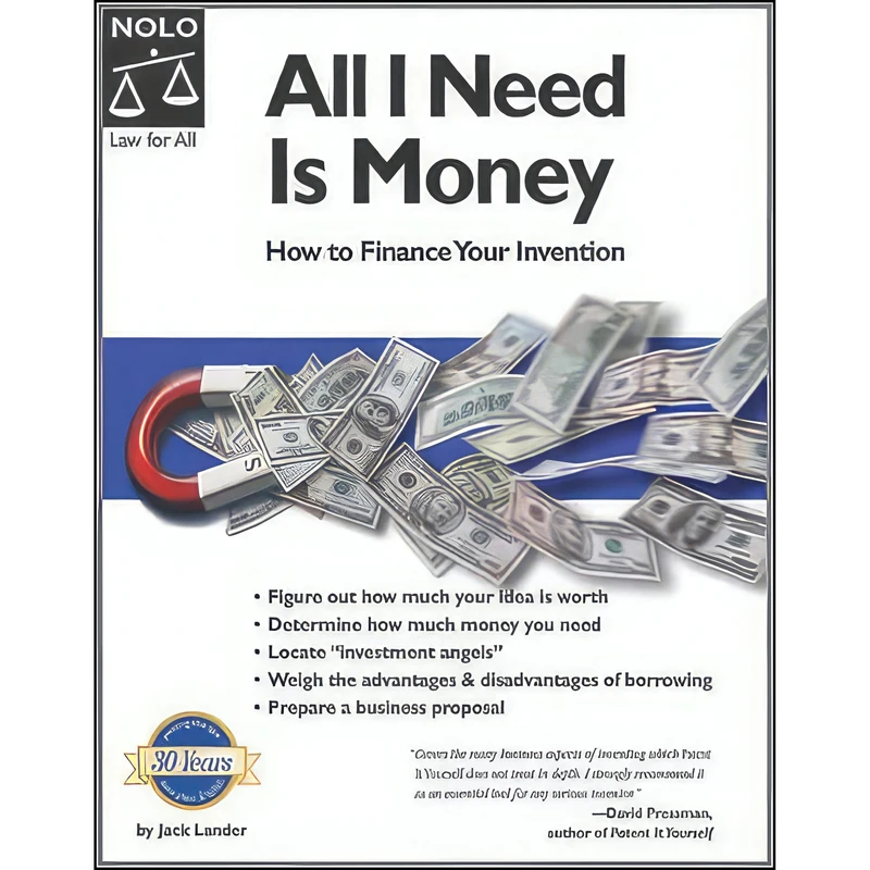 کتاب All I Need Is Money اثر Jack Lander انتشارات NOLO