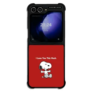 AKAM AMC-WSGZFLIP5-SNOOPY-27 Cover For Samsung Galaxy Z Flip 5