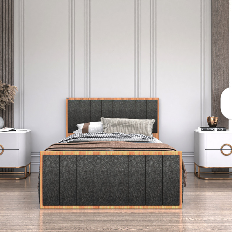 تخت خواب یک نفره اعیان مدل FH851 سایز 120x200 سانتی متر