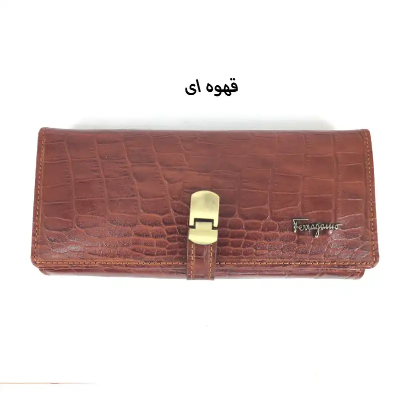 کیف پول زنانه مدل چرم کد KM-2100