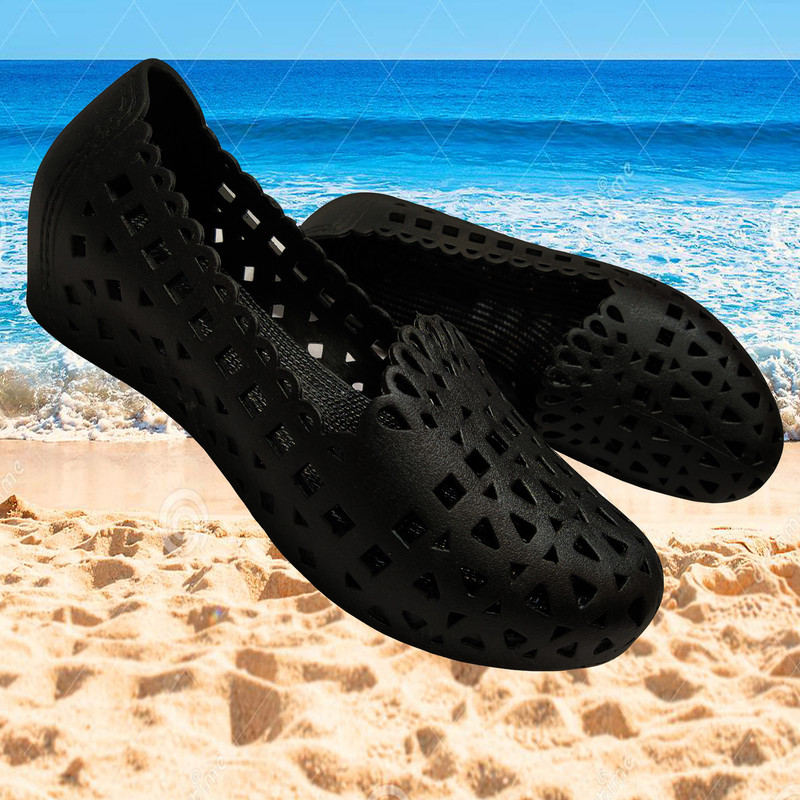 کفش ساحلی زنانه مدل هلن رنگ مشکی