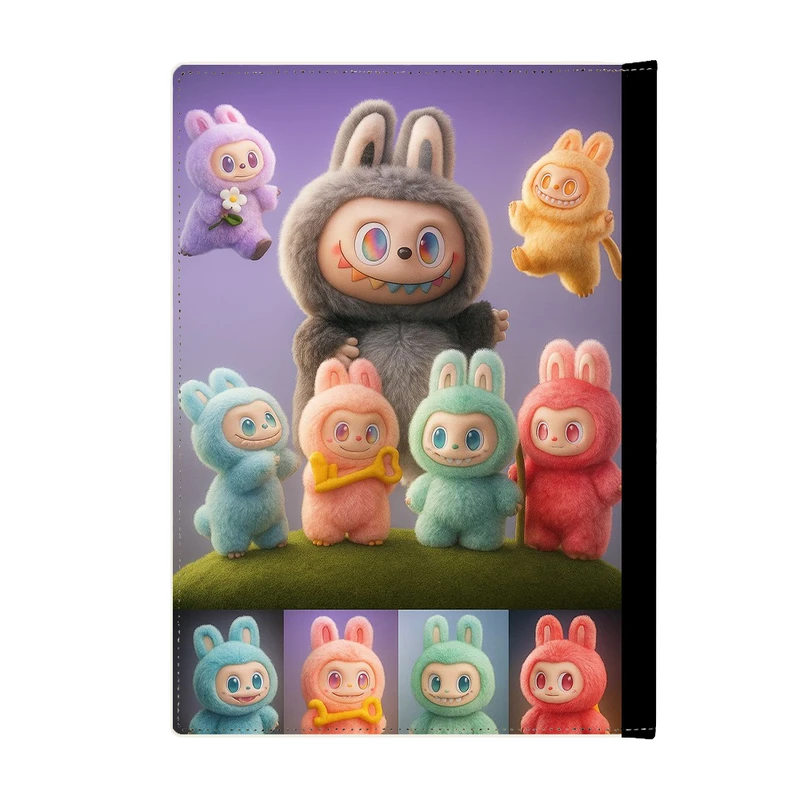 کلاسور پاد آفرین مدل کیوت فانتزی بامزه طرح عروسک لبوبو کد C027 