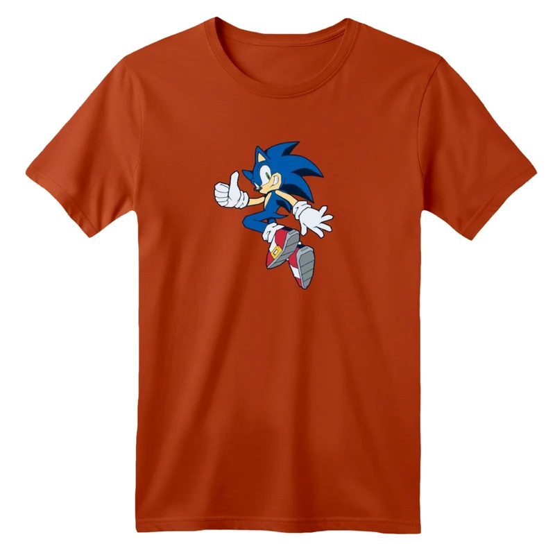 تی شرت آستین کوتاه بچگانه مدل سونیک کد 04