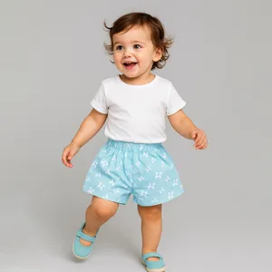 شلوارک دخترانه دل آویز مدل T230