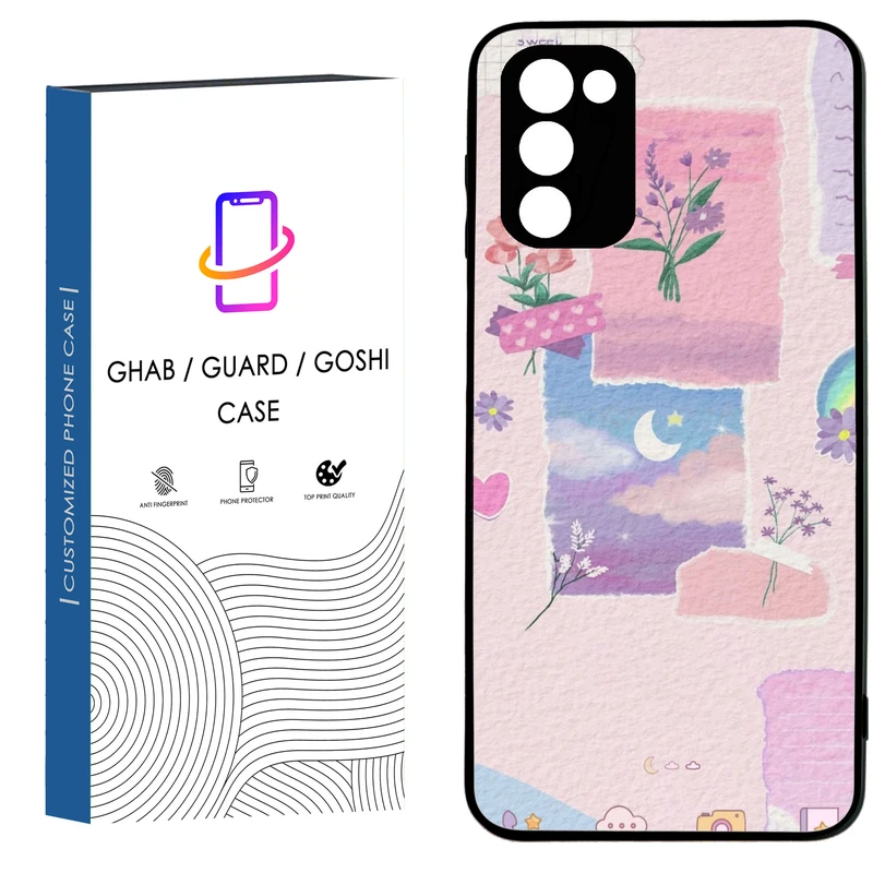 کاور قاب گارد گوشی طرح دخترانه کد 96 - TPU مناسب برای گوشی موبایل سامسونگ Galaxy A02S