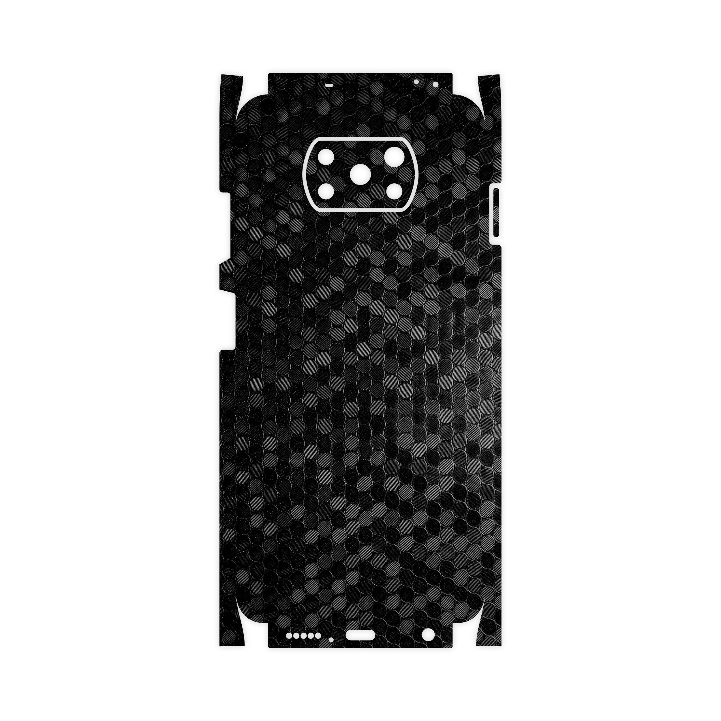 برچسب پوششی ماهوت مدل Honey-Comb-Circle-FullSkin مناسب برای گوشی موبایل شیایومی Poco X3 NFC