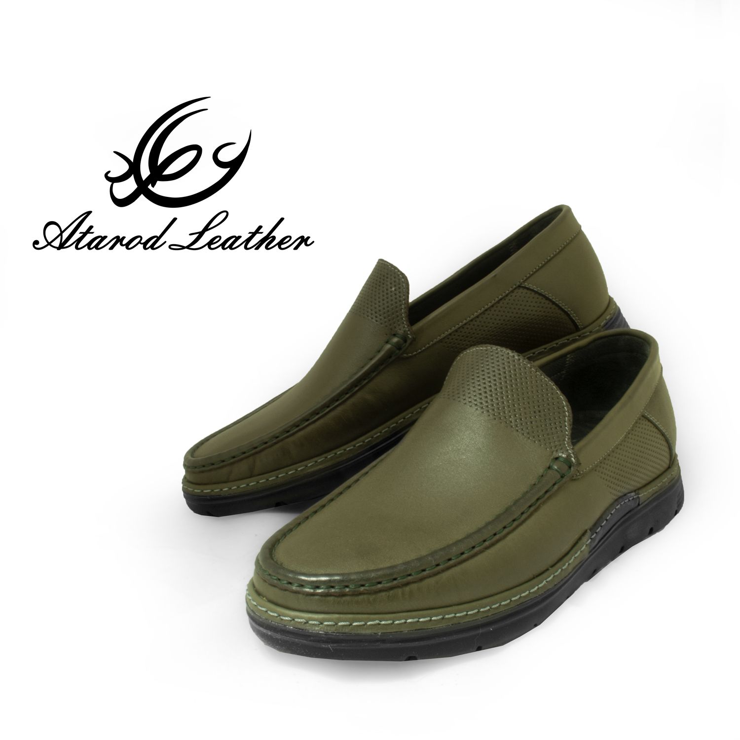 کفش کالج مردانه چرم عطارد مدل چرم طبیعی کد SH286 -  - 3