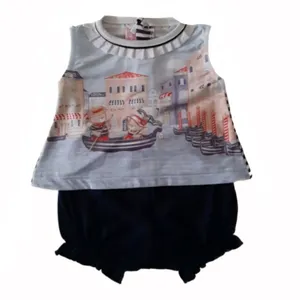 ست تاپ و شورت نوزادی کد 764