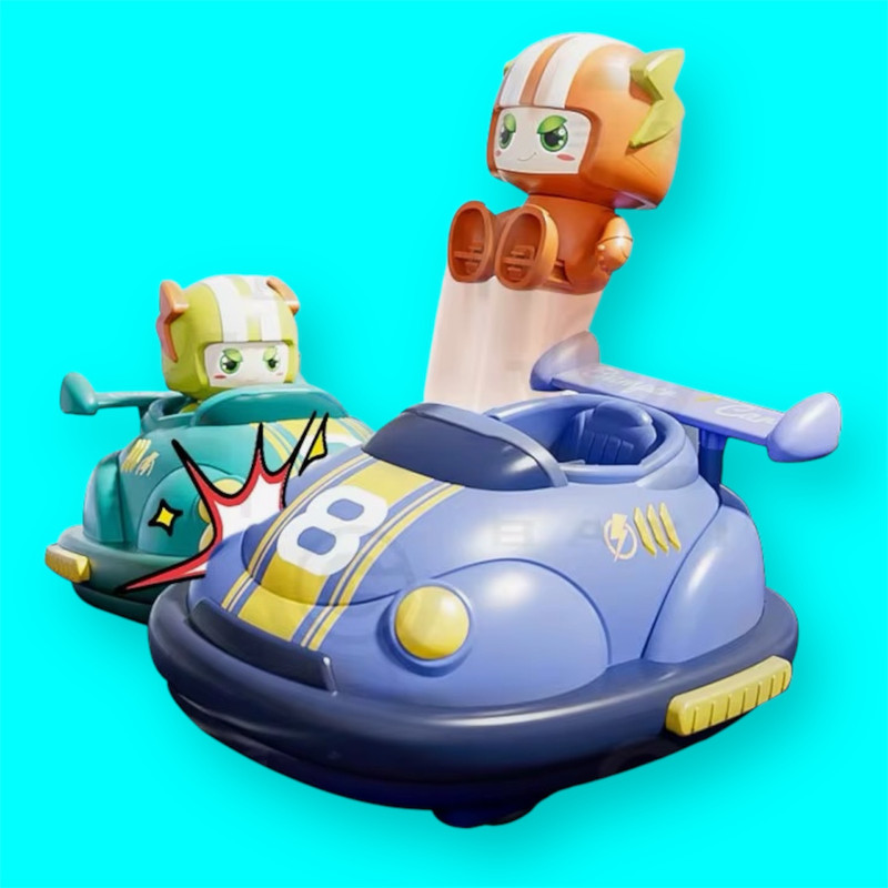 ماشین بازی کنترلی مدل Bumper Car Football Plus بسته دو عددی