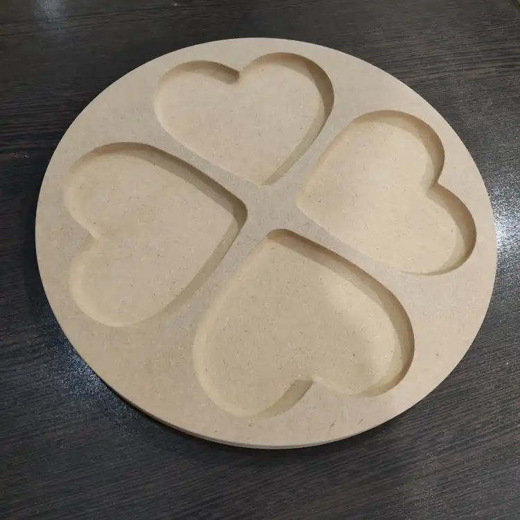 بشقاب چوبی خام مدل hds1086m16kh