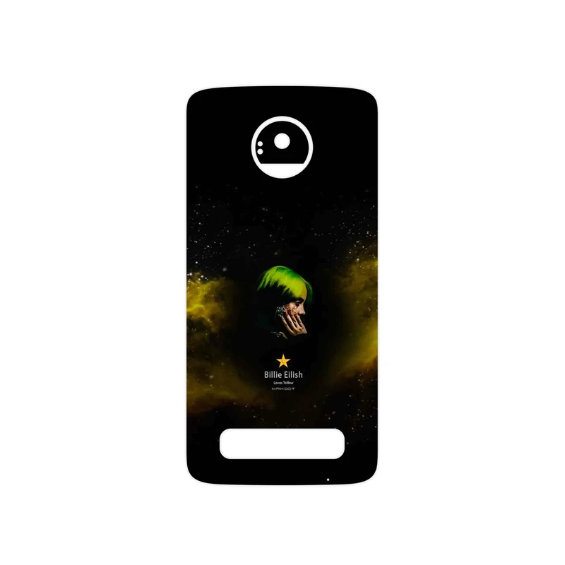 برچسب پوششی ماهوت مدل Billie Eilish مناسب برای گوشی موبایل موتورولا Moto Z