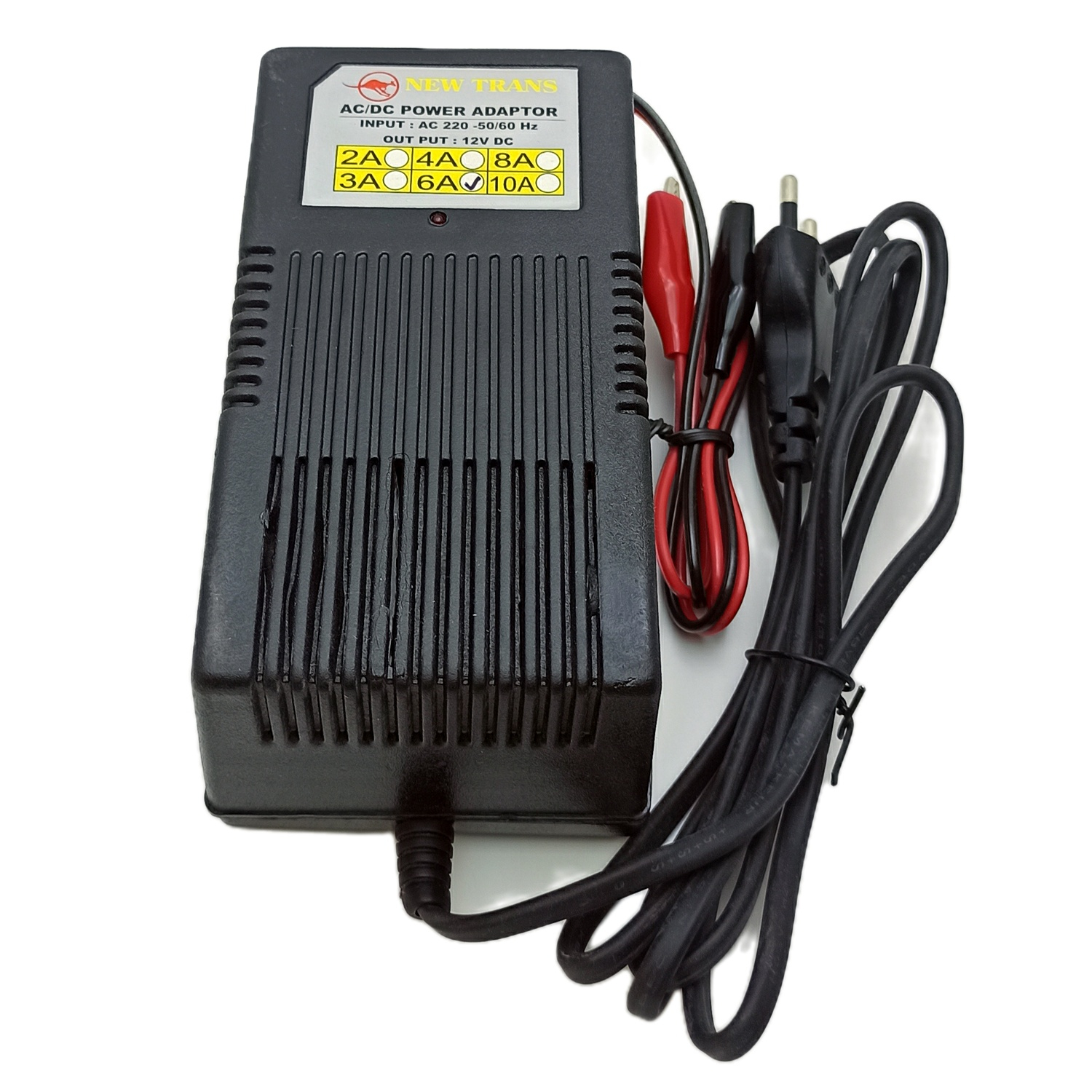 شارژر باتری خودرو نیوترانس مدل NT-12V-6A