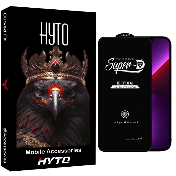 محافظ صفحه نمایش هیتو مدل SuperD Pro مناسب برای گوشی موبایل اپل iPhone 13 Pro Max