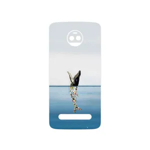 MAHOOT Collage of Sea Trash Cover Sticker for Motorola Moto Z2 Force