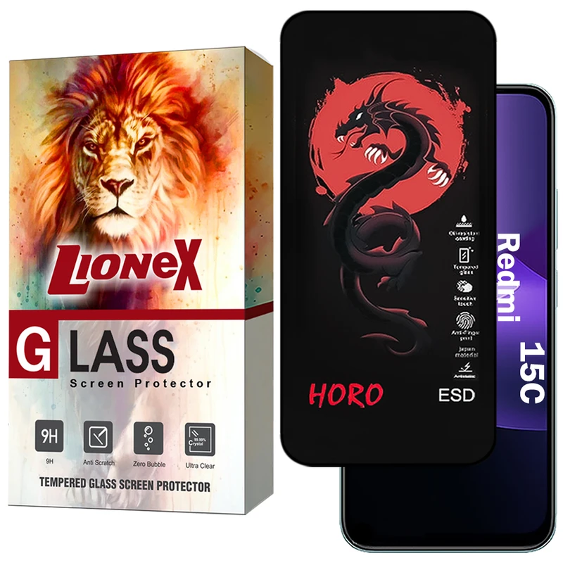 محافظ صفحه نمایش لایونکس مدل HFUL20 مناسب برای گوشی موبایل شیائومی Redmi 15C 4G / 5G
