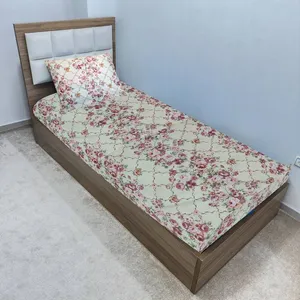 سرویس ملحفه یک نفره 2 تکه مدل رز کد 120