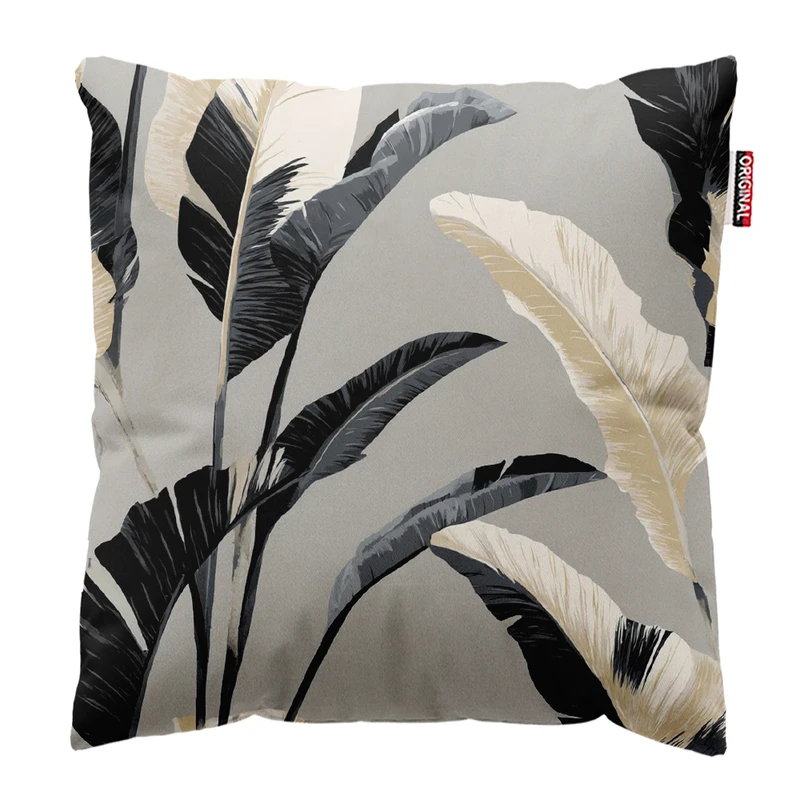 کوسن پاد آفرین مدل مینیمال طرح گل و برگ کد PK302952 سایز 30*30 سانتی متر