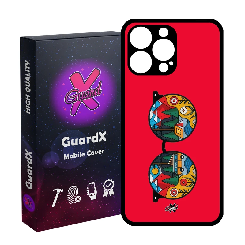 کاور گارد ایکس طرح عینک مدل Glass10638 مناسب برای گوشی موبایل اپل iPhone 14 Pro Max