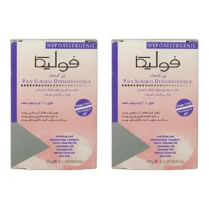 پن شستشو فولیکا مدل 02 وزن 100 گرم مجموعه دو عددی