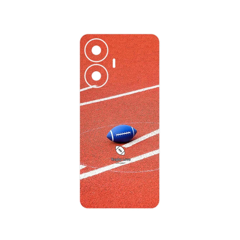 برچسب پوششی ماهوت مدل Rugby football مناسب برای گوشی موبایل ریلمی C55