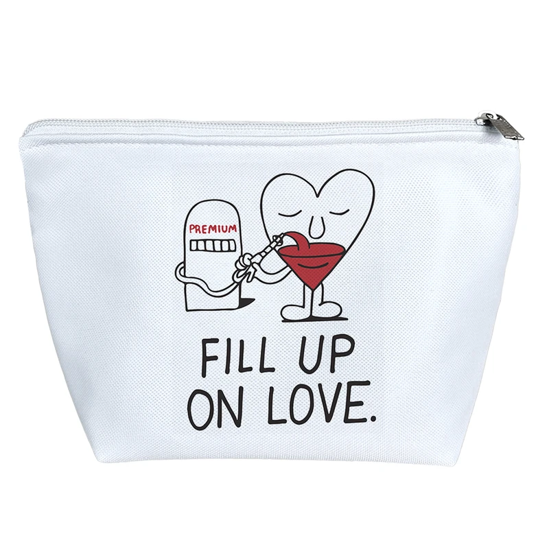 کیف لوازم آرایش دخترانه خندالو مدل Fill Up On Love کد 6696