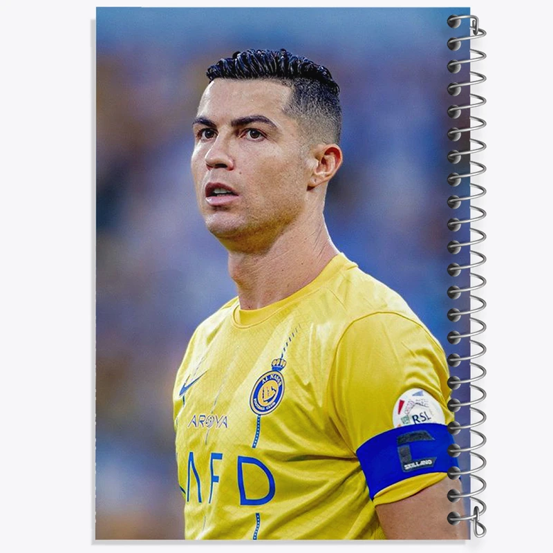 دفتر شطرنجی 50 برگ خندالو مدل کریستیانو رونالدو کد 36390