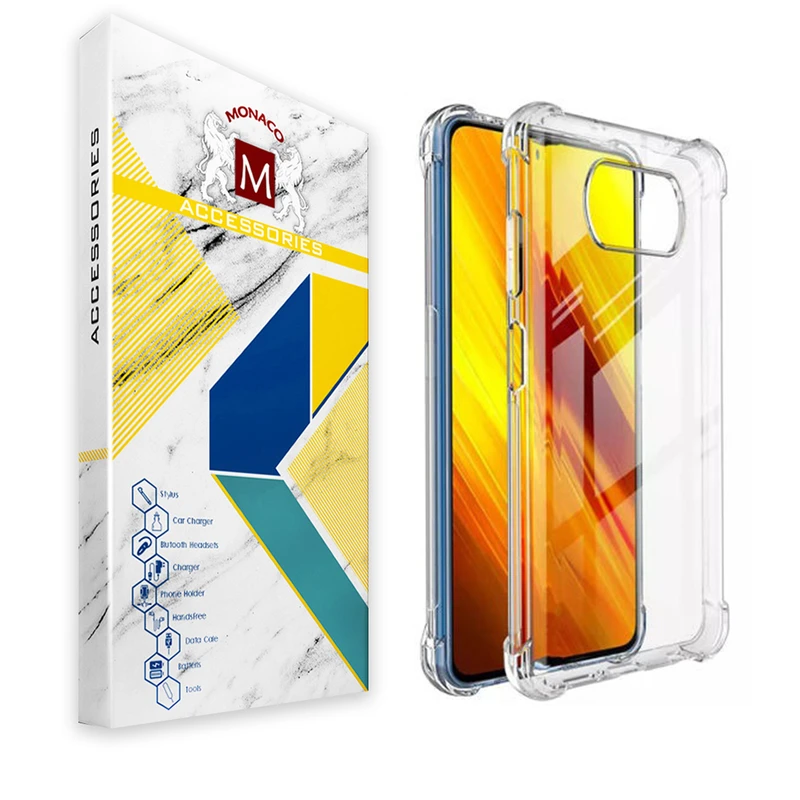 کاور موناکو مدل Shine مناسب برای گوشی موبایل شیائومی Poco X3 NFC / X3 / X3 Pro