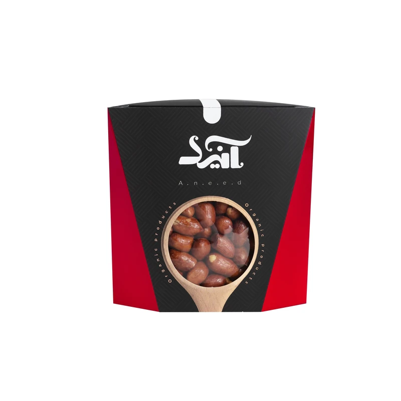 بادام زمینی ریز لوکس پیاز جعفری صادراتی آنید - 500 گرم