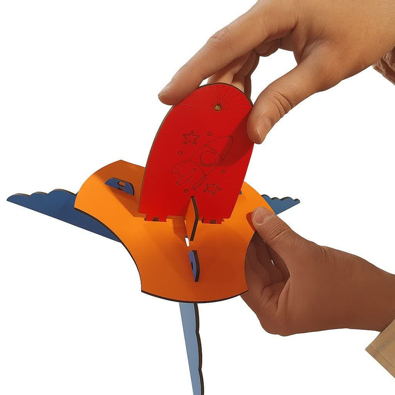 بازی آموزشی مدل موشک بادی