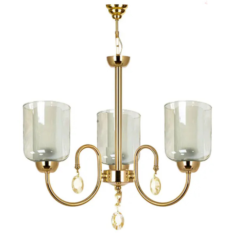 لوستر 3 شعله نورهام مدل G-3 دوگلس