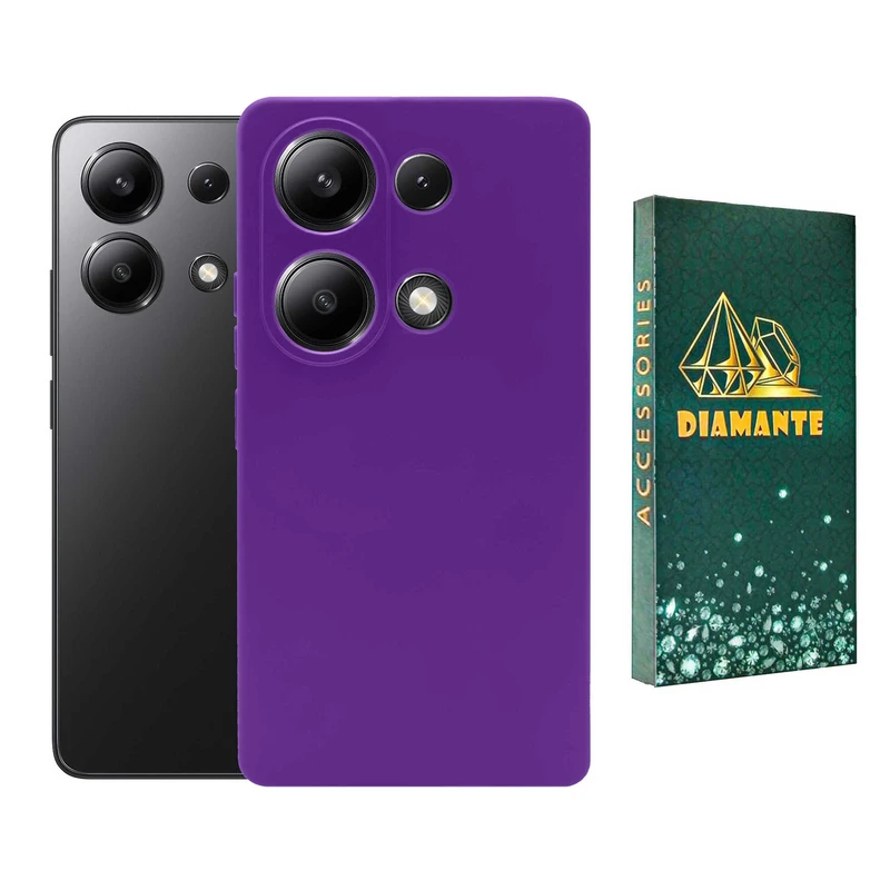 کاور دیامانته مدل sili_77 Gn مناسب برای گوشی موبایل شیائومی Redmi Note 13 Pro 4G