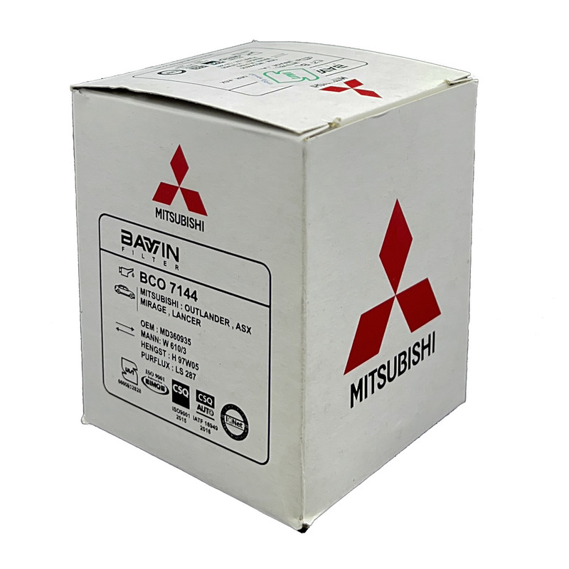 فیلتر روغن باوین مدل MD 360935 مناسب برای میتسوبیشی ASX و اوتلندر و لنسر