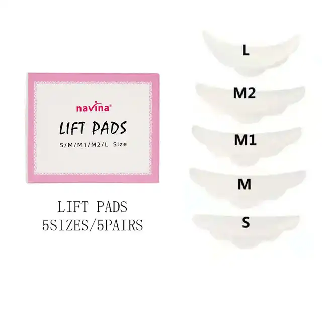 بیگودی مژه ناوینا مدل 005 بسته 10 عددی