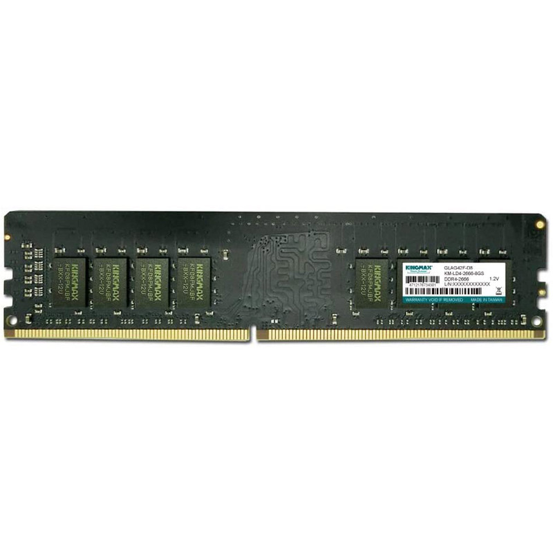 رم دسکتاپ DDR4 تک کاناله 2666 مگاهرتز CL19 کینگ مکس ظرفیت 4 گیگابایت