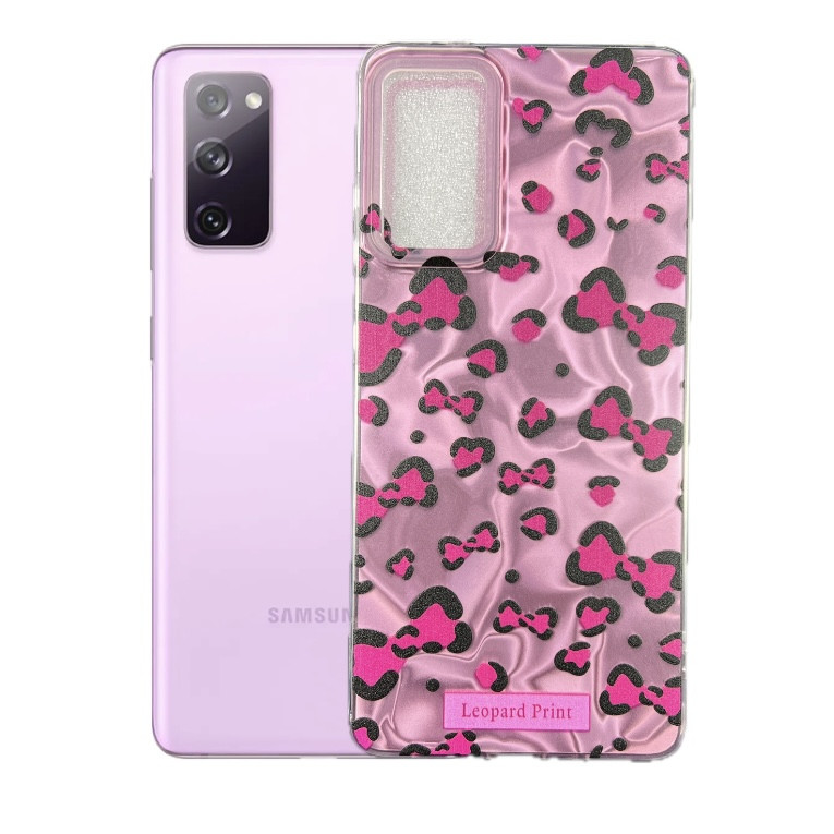 کاور طرح پاپیون پلنگی مناسب برای گوشی موبایل سامسونگ Galaxy S20 FE