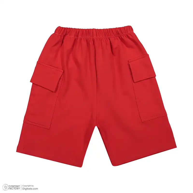 شلوارک بچگانه ایزی دو مدل 2255 رنگ قرمز