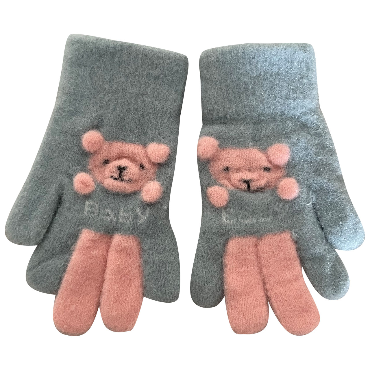 دستکش بافتنی بچگانه کد 92