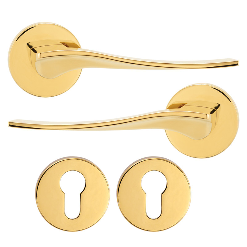 دستگیره در اچ تی ان پرایم مدل روزت کد 2452R-PVD