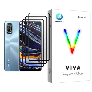 Junbo Viva Glass MIX003 Screen Protector For Realme 7 Pro Pack Of 3
