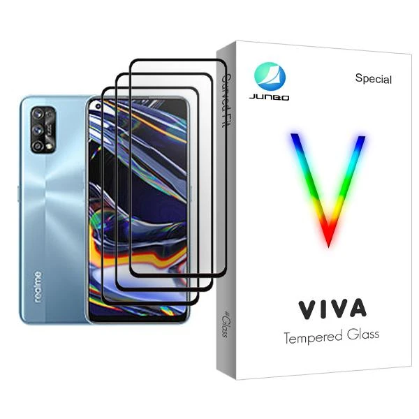 محافظ صفحه نمایش جانبو مدل Viva Glass MIX003 مناسب برای گوشی موبایل ریلمی 7 Pro بسته سه عددی