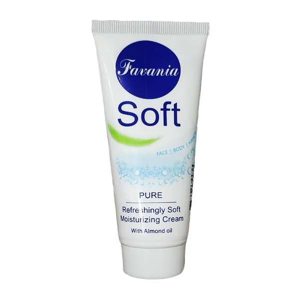 کرم مرطوب کننده فاوانیا مدل Soft حجم 75 میلی لیتر