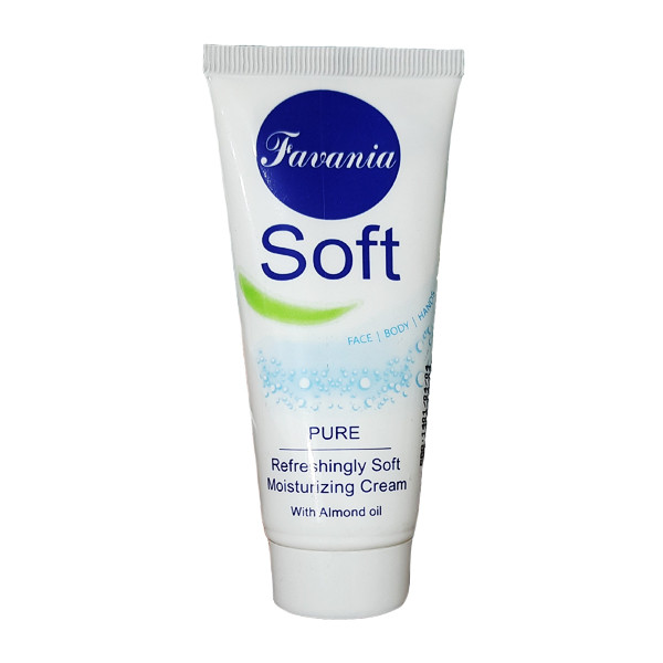 کرم مرطوب کننده فاوانیا مدل Soft حجم 75 میلی لیتر