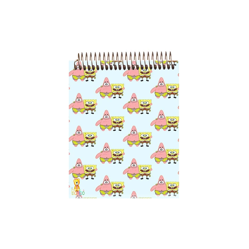دفتر نقاشی 50 برگ بانیبو مدل  باب اسفنجی کد 1060