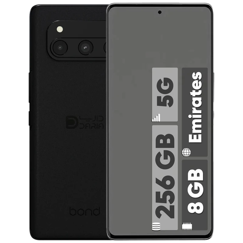 گوشی موبایل داریا مدل bond 5G دو سیم کارت ظرفیت 256 گیگابایت و رم 8 گیگابایت - نسخه امارات